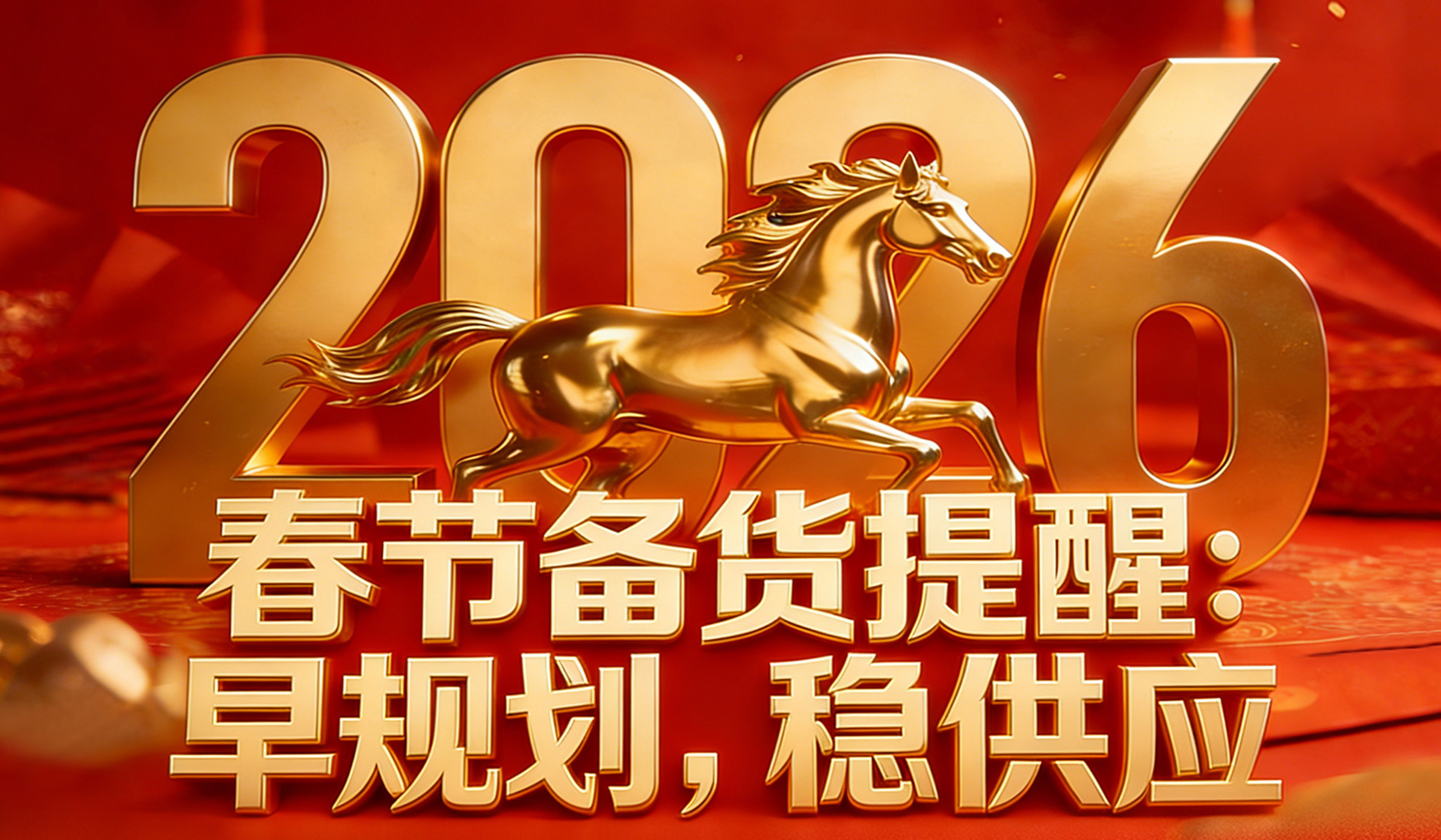春节备货提醒：早规划，稳供应