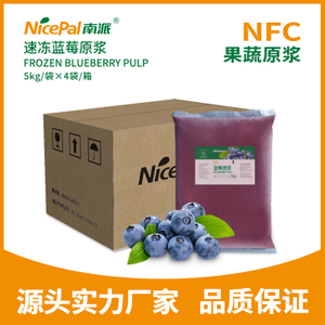 NFC速冻蓝莓原浆 Frozen Blueberrye Pulp