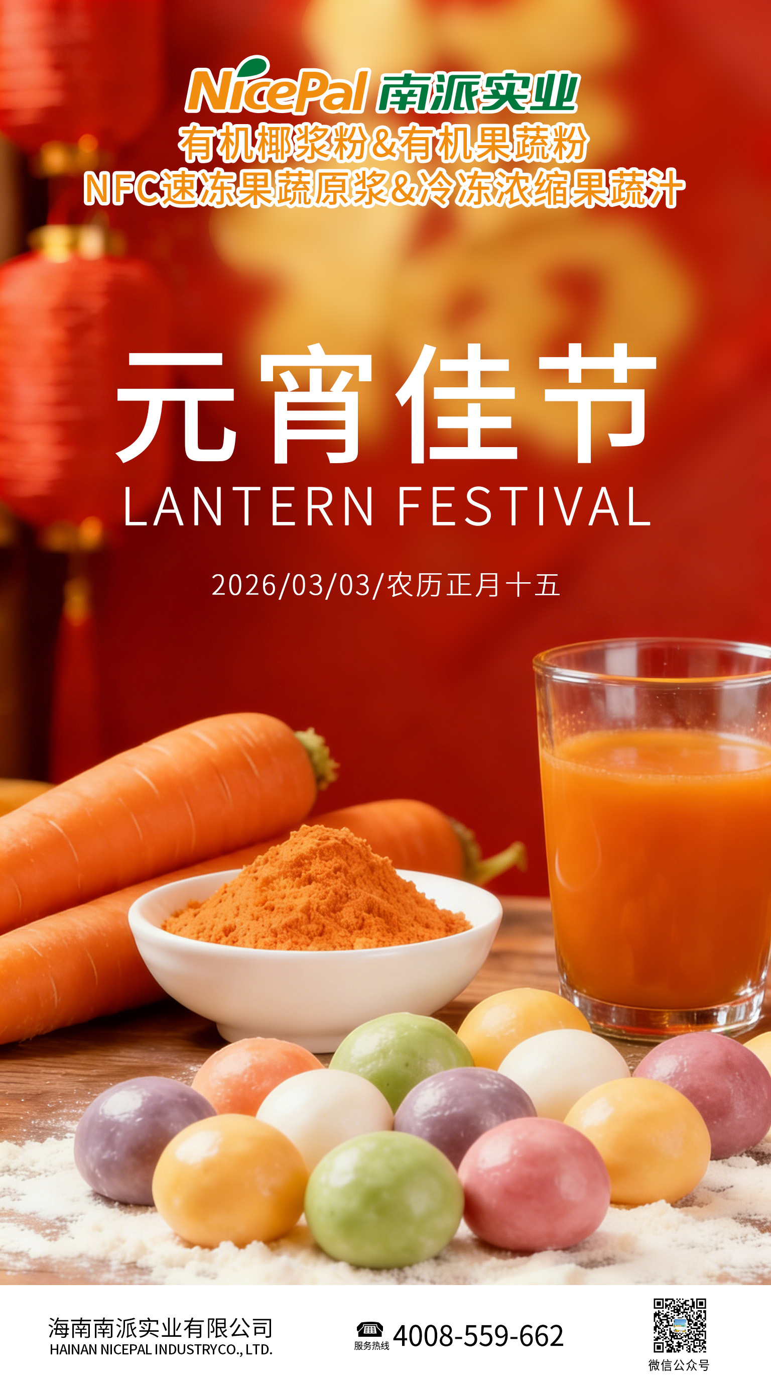 元宵佳节 | 五彩果蔬汤圆，共启马年新篇章